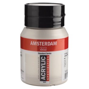 Amsterdam Standard akrylfrg 800 Silver - 500 ml