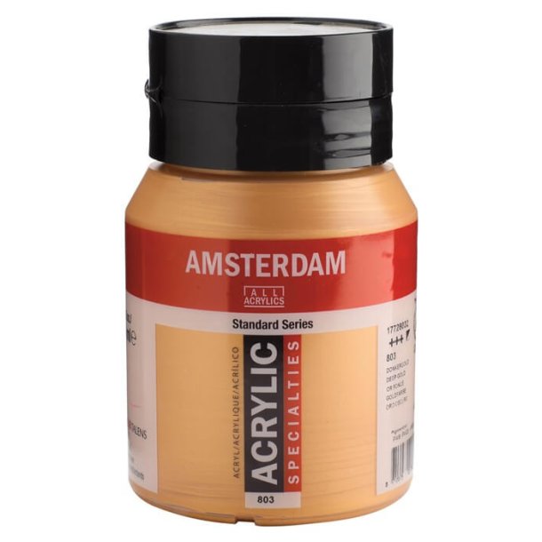 Amsterdam Standard akrylmaling 803 Deep gold - 500 ml