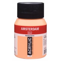 Amsterdam Standard akrylmaling 224 Naples yellow red - 500 ml