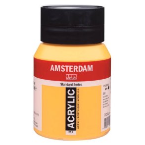 Amsterdam Standard akrylfrg 253 Gold yellow - 500 ml