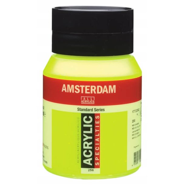 Amsterdam Standard akrylmaling 256 Reflex yellow - 500 ml
