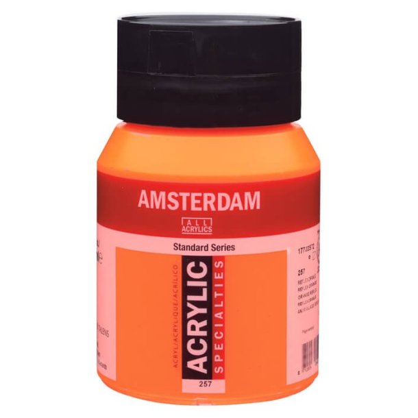 Amsterdam Standard akrylmaling 257 Reflex orange - 500 ml
