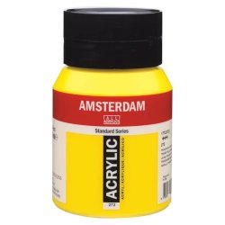 Amsterdam standard 272 Transparent yellow Medium 500 | Høj kvalitets akrylmaling