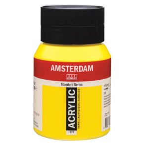Amsterdam Standard akrylfrg 272 Transparent yellow Medium - 500 ml