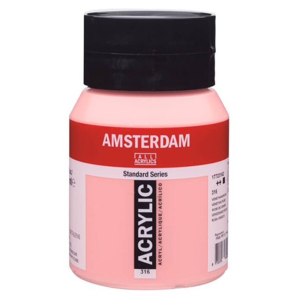 Amsterdam Standard akrylmaling 316 Venetian rose - 500 ml
