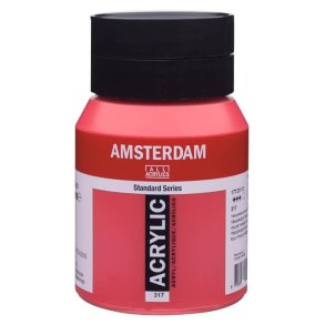 Amsterdam Standard akrylfrg 317 Transparent red Medium - 500 ml