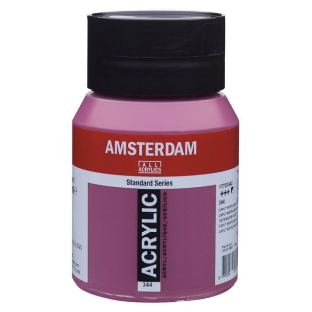 Amsterdam Standard akrylmaling 344 Caput mortuum violet - 500 ml