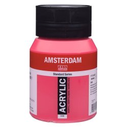 Amsterdam Standard akrylmaling 348 Permanent red purple - 500 ml
