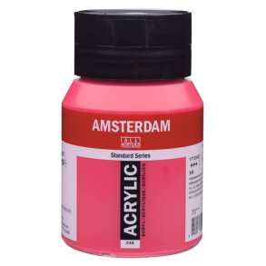 Amsterdam Standard akrylfrg 348 Permanent red purple - 500 ml