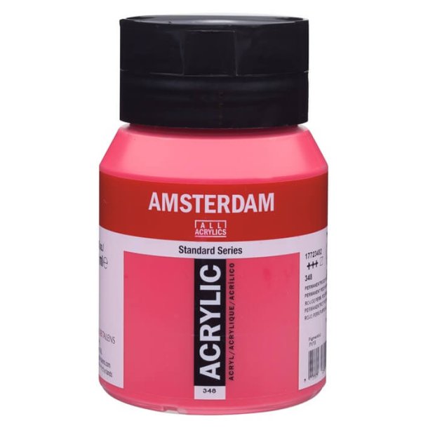 Amsterdam Standard akrylmaling 348 Permanent red purple - 500 ml