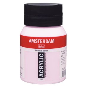 Amsterdam Standard akrylfrg 361 Light rose - 500 ml