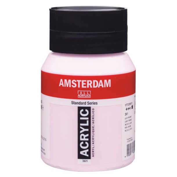 Amsterdam Standard akrylmaling 361 Light rose - 500 ml