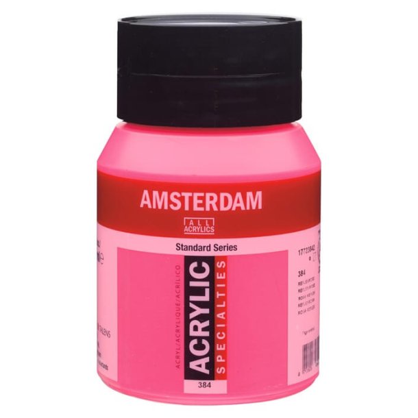 Amsterdam Standard akrylfrg 384 Reflex rose - 500 ml