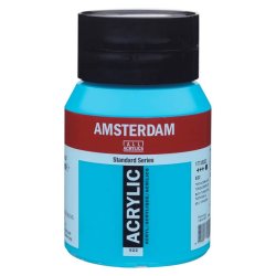 Amsterdam Standard akrylmaling 522 Turquoise blue - 500 ml