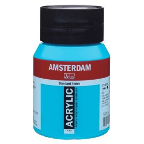 Amsterdam Standard akrylfrg 522 Turquoise blue - 500 ml