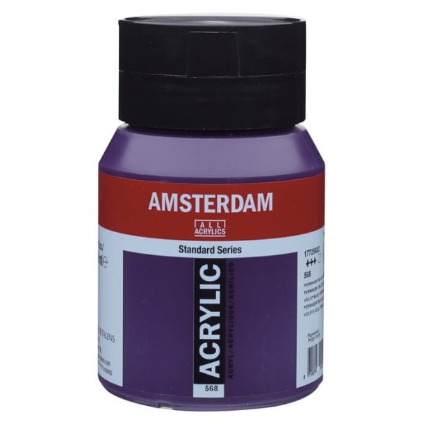 Amsterdam Standard akrylmaling 568 Permanent blue violet - 500 ml