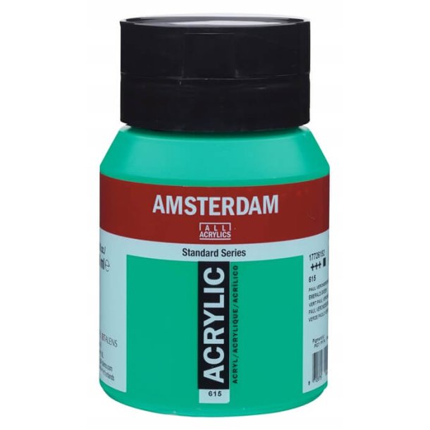 Amsterdam Standard akrylmaling 615 Emerald green - 500 ml