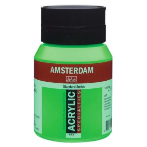 Amsterdam Standard akrylfrg 672 Reflex green - 500 ml