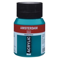 Amsterdam Standard akrylmaling 675 Phthalo green - 500 ml