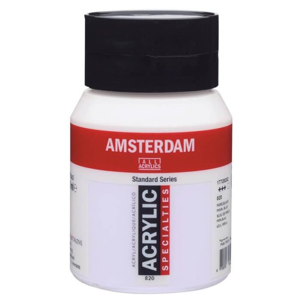 Amsterdam Standard akrylmaling 820 Pearl blue - 500 ml
