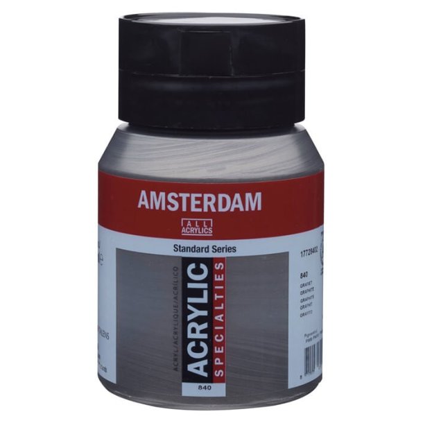 Amsterdam Standard akrylmaling 840 Graphite - 500 ml