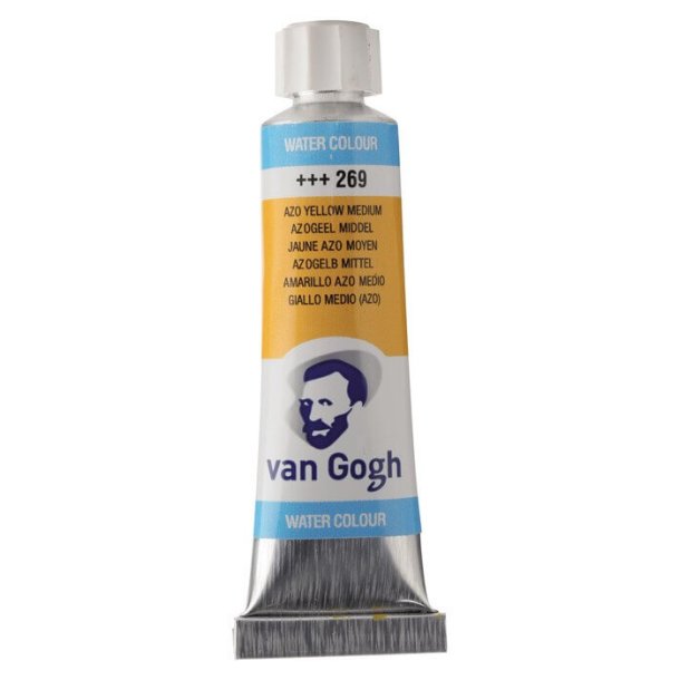 Van Gogh akvarelmaling 269 Azo yellow Medium - 10 ml 