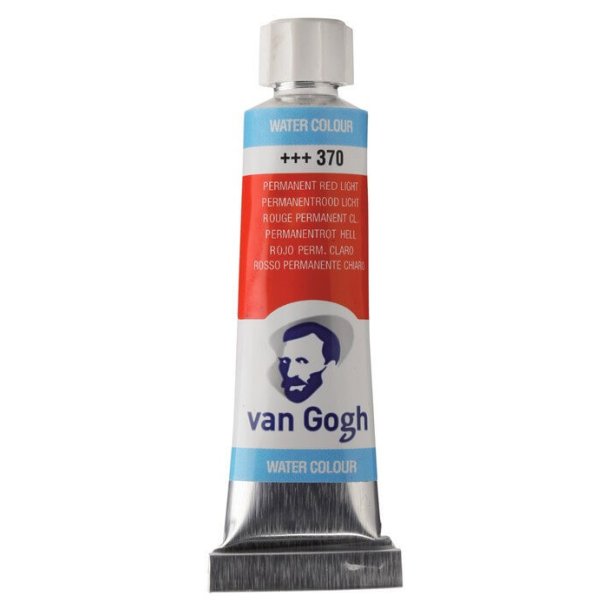 Van Gogh akvarellfrg 370 Permanent red Light - 10 ml