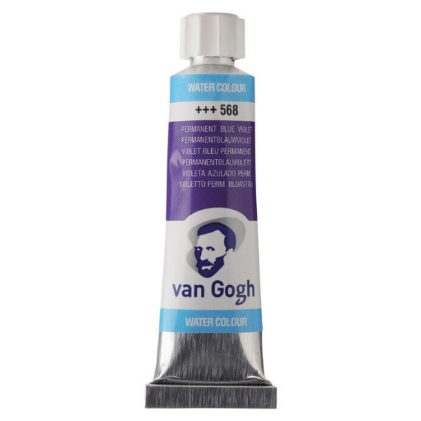 Van Gogh akvarelmaling 568 Permanent blue violet - 10 ml