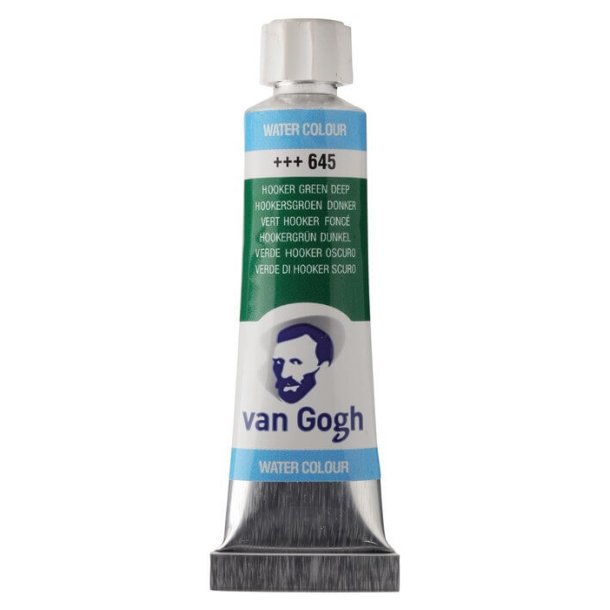 Van Gogh akvarellfrg 645 Hooker green Deep - 10 ml