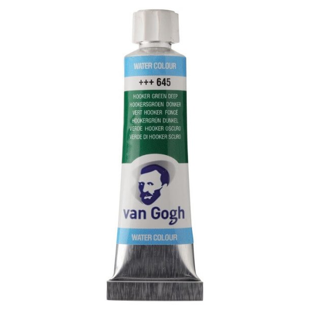 Van Gogh akvarelmaling 645 Hooker green Deep - 10 ml 