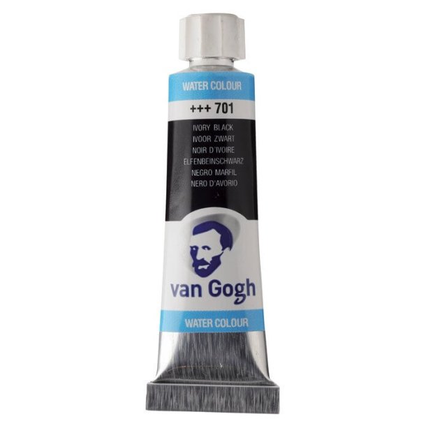 Van Gogh akvarelmaling 701 Ivory black - 10 ml forkert varenummer