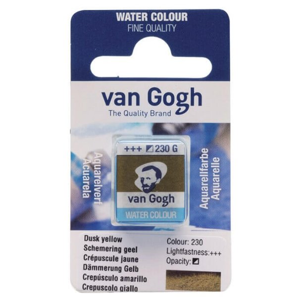 Van Gogh Akvarelmaling 230 Dusk Yellow half-pan