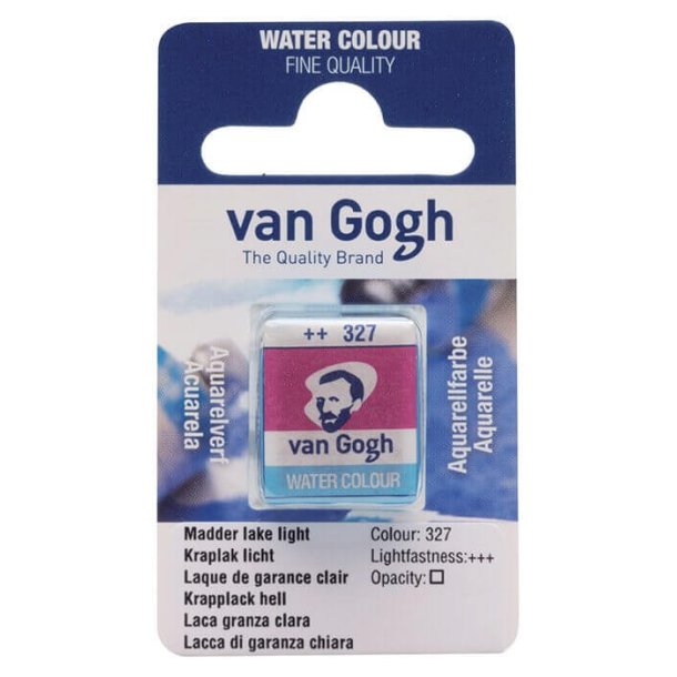 Van Gogh Akvarelfrg 327 Madder Lake Light half-pan