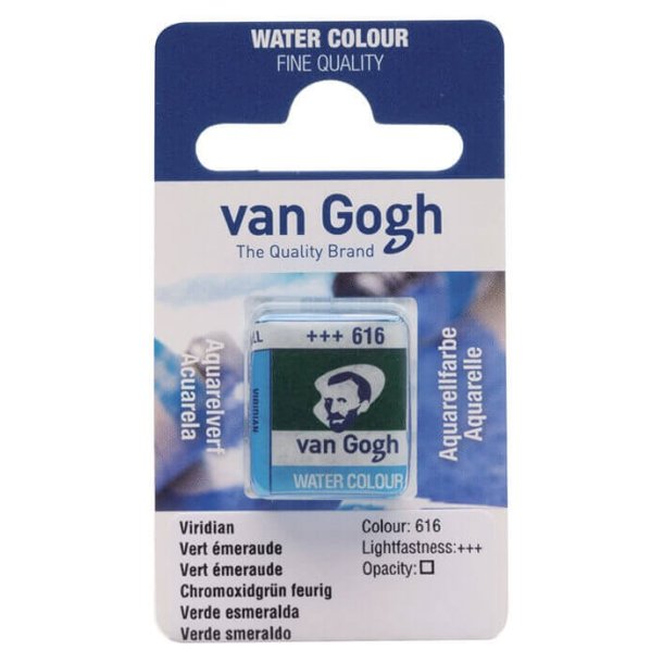 Van Gogh Akvarelfrg 616 Viridian half-pan