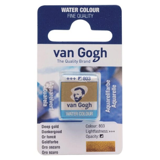 Van Gogh Akvarelmaling 803 Deep Gold half-pan
