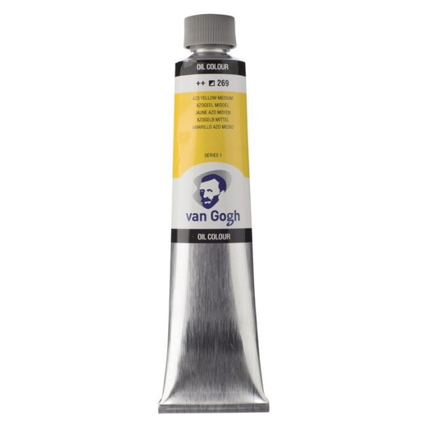 Van Gogh oljaf&auml;rg 269 Azo yellow Medium - 200 ml