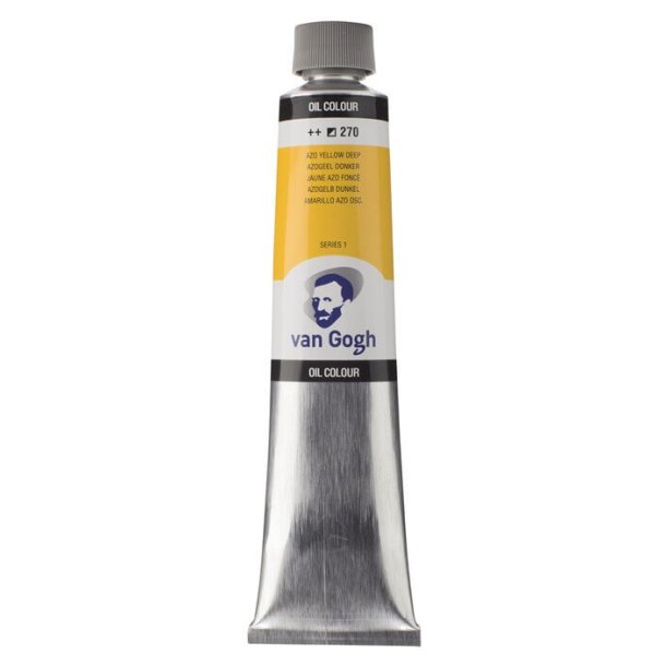 Van Gogh oljaf&auml;rg 270 Azo yellow Deep - 200 ml