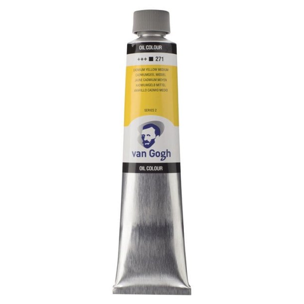 Van Gogh oljaf&auml;rg 271 Cadmium yellow Medium - 200 ml