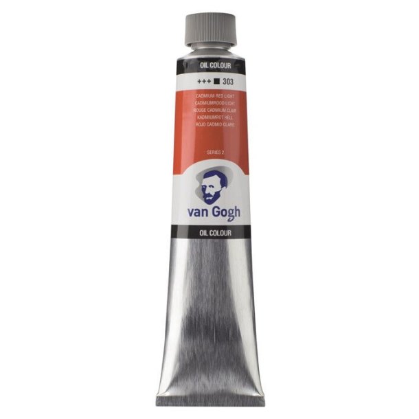 Van Gogh oljaf&auml;rg 303 Cadmium red Light - 200 ml