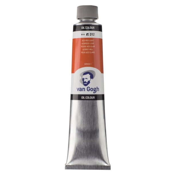 Van Gogh oljaf&auml;rg 312 Azo red Light - 200 ml