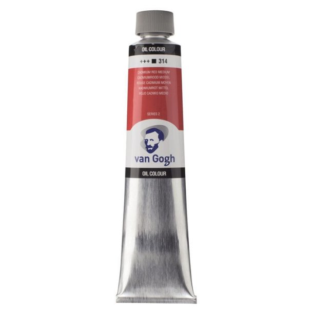 Van Gogh oljaf&auml;rg 314 Cadmium red Medium - 200 ml