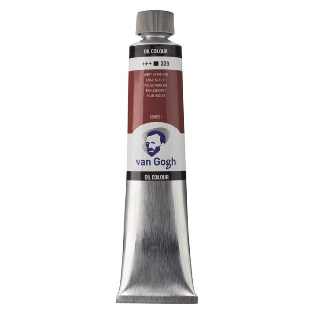 Van Gogh oljaf&auml;rg 339 light oxide red - 200 ml