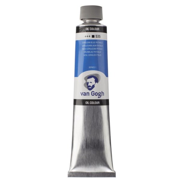 Van Gogh oljaf&auml;rg 535 Cerulean blue (phthalo) - 200 ml