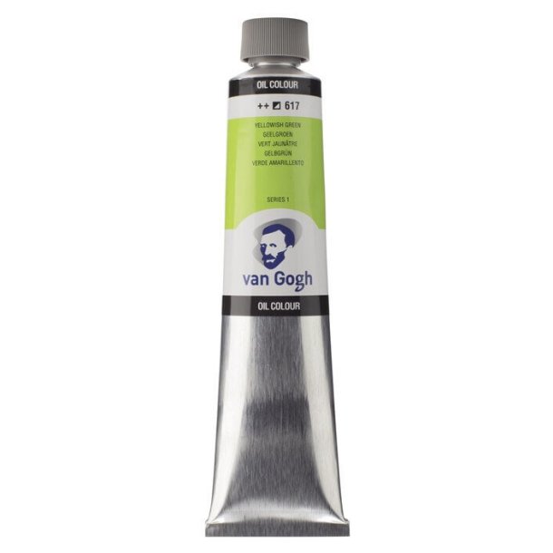 Van Gogh oljaf&auml;rg 617 Yellowish green - 200 ml