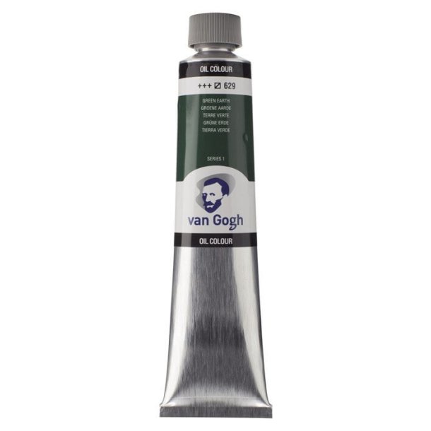 Van Gogh oljaf&auml;rg 629 Green earth - 200 ml