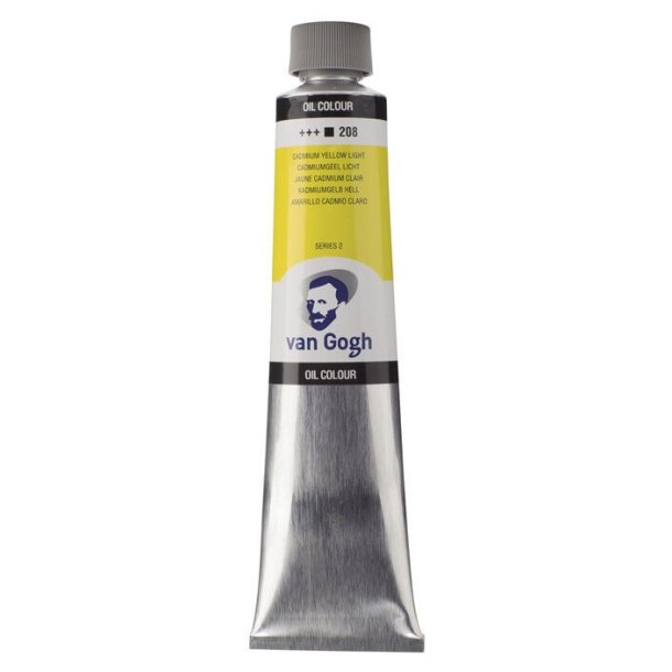 Van Gogh oljaf&auml;rg 208 Cadmium yellow Light - 200 ml