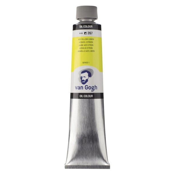 Van Gogh oljaf&auml;rg 267 Azo yellow lemon - 200 ml