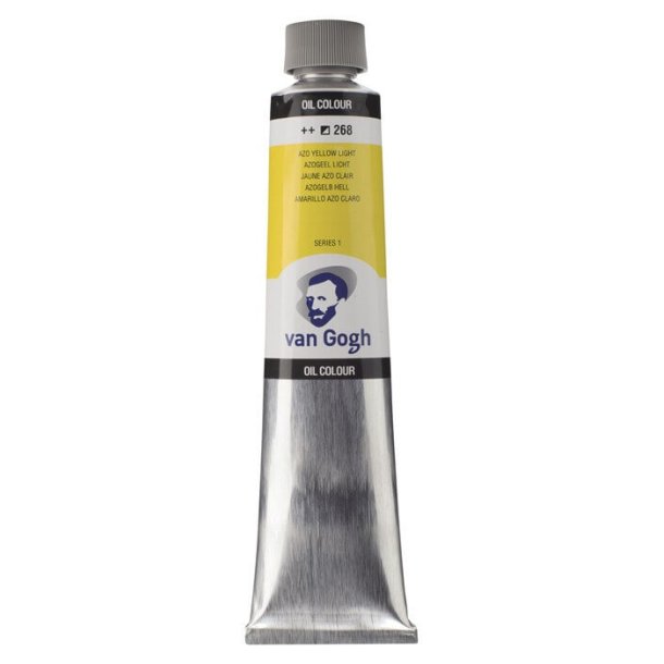 Van Gogh oljaf&auml;rg 268 Azo yellow Light - 200 ml