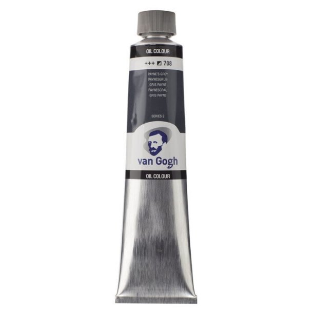 Van Gogh oljaf&auml;rg 708 Payne's grey - 200 ml