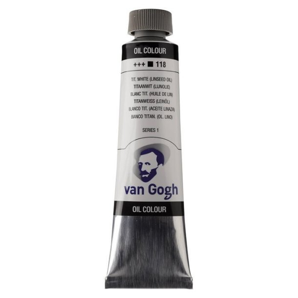 Van Gogh oliemaling 118 Titanium white (linse oil) - 40 ml